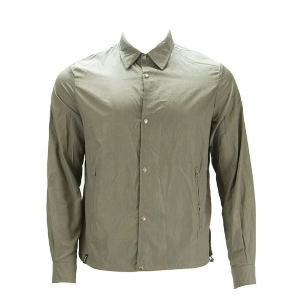 VILEBREQUIN Men's Lightweight Windbreaker Jacket, Grey, Large