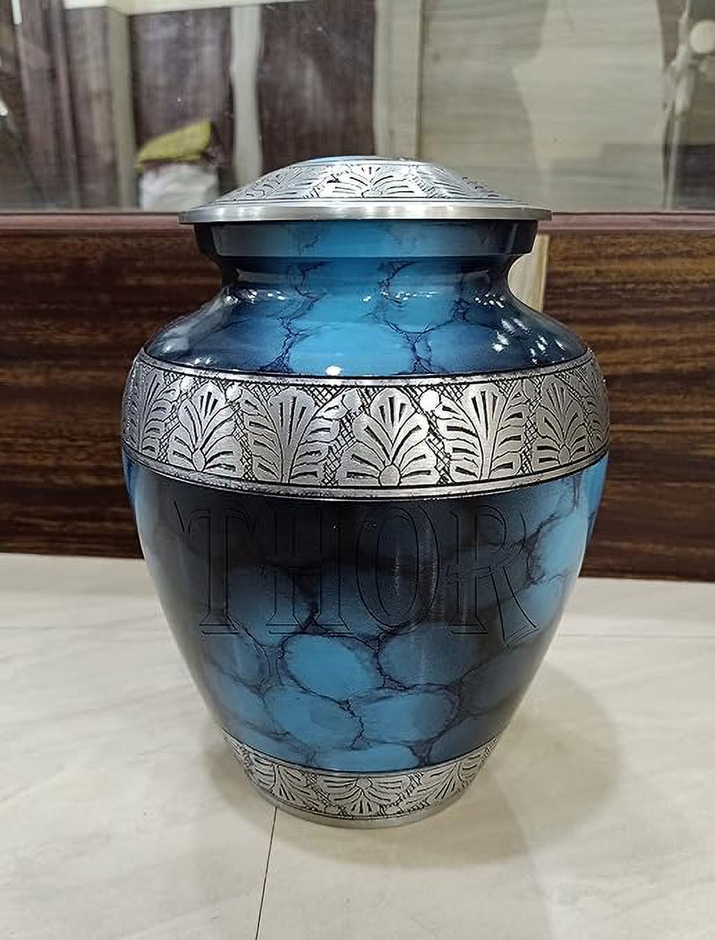 Cremation Urn Extra Large - Handcrafted Memorial Ashes Urn for Men & Women, Extra Large Burial Urns for Adult Human Ashes - Large Urns for Human Ashes Adult - Urn
