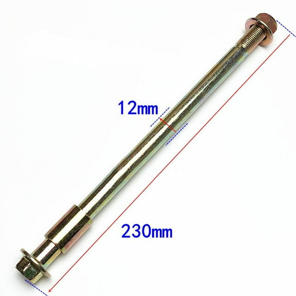 Bicycle Front Axle Front Drum Axle MTB Tools Fat Bike E-Bike 10MM 12mm Thru Axle Threaded Axle Wheel Adapter Electric Bike Part