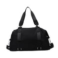 thumbnail image 3 of Bolsa de gimnasio para mujer, cómoda y práctica, ideal para viajes y actividades al aire libre. Negro, 3 of 7