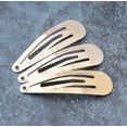 thumbnail image 2 of 30 Pcs Snap Hair Clips Metal 2 Inch Small Gold Hair Barrettes Hairpins Hair Holders Accessories for Girls Women Kids Thin Fine Long Short Blonde Styling Hair Tools (Gold), 2 of 5