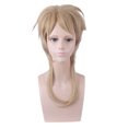 thumbnail image 1 of Peluca para cosplay, anime, Jojo Dio Brando, gorra de fiesta, pelo sintético, 1 of 4