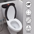 thumbnail image 3 of HELLHERO Stylish Gifts Toilet Seat Covers Set Adjustable Fits All Toilet Shapes for Bathroom, 3 of 8