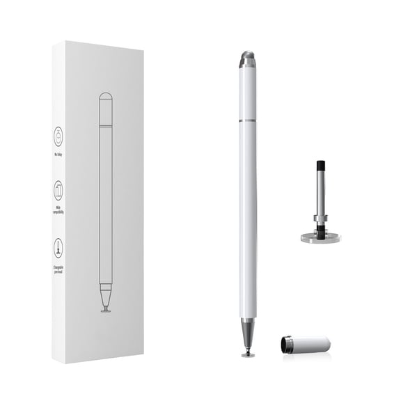 Stylus Pen with Precision Point for Touch Screen Devices, Magnetic Cap Ensures Safekeeping