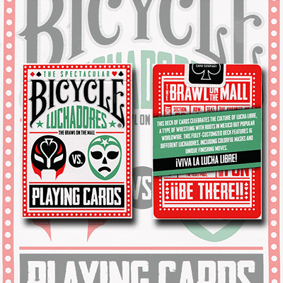 Bicycle Luchadores Deck by US Playing Card Co. -