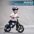 thumbnail image 4 of Bicicleta Balance Bike SEREED para niños de 2 a 5 años, sin herramientas, ajustable, negra, 4 of 9