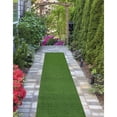 thumbnail image 6 of Garland Rug Artificial Grass Green Indoor/Outdoor Runner Rug, 2' x 7', 6 of 6