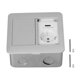 thumbnail image 1 of Multifunctional 2-socket, fireproof, waterproof, recessed power outlet, 1 of 3