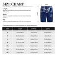 thumbnail image 5 of Lsque Christmas Blue Mens Sleep Pajama Shorts,Short Pajama Pants, Cotton Ultra-Soft Knit-XX-Large, 5 of 9