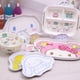 thumbnail image 2 of Plato de melamina de porcelana con dibujos animados de Sanrio, plato divisor, plato pequeño, plato para pastel, cuenco para comedor, Cinnamoroll Mymelody, 2 of 5