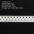thumbnail image 4 of Unique Bargains 0603 Chip Resistor 15 Ohm 1/10W 1% Surface Mount Device Resistor 100 Pack, 4 of 5