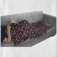 thumbnail image 6 of Cars Soft Flannel Fleece Throw Blanket, Cartoon Illustration with Automobiles in Pinkish Tones Urban Transportation Traffic, Cozy Plush for Indoor and Outdoor Use, 50" x 70", Multicolor, by Ambesonne, 6 of 6