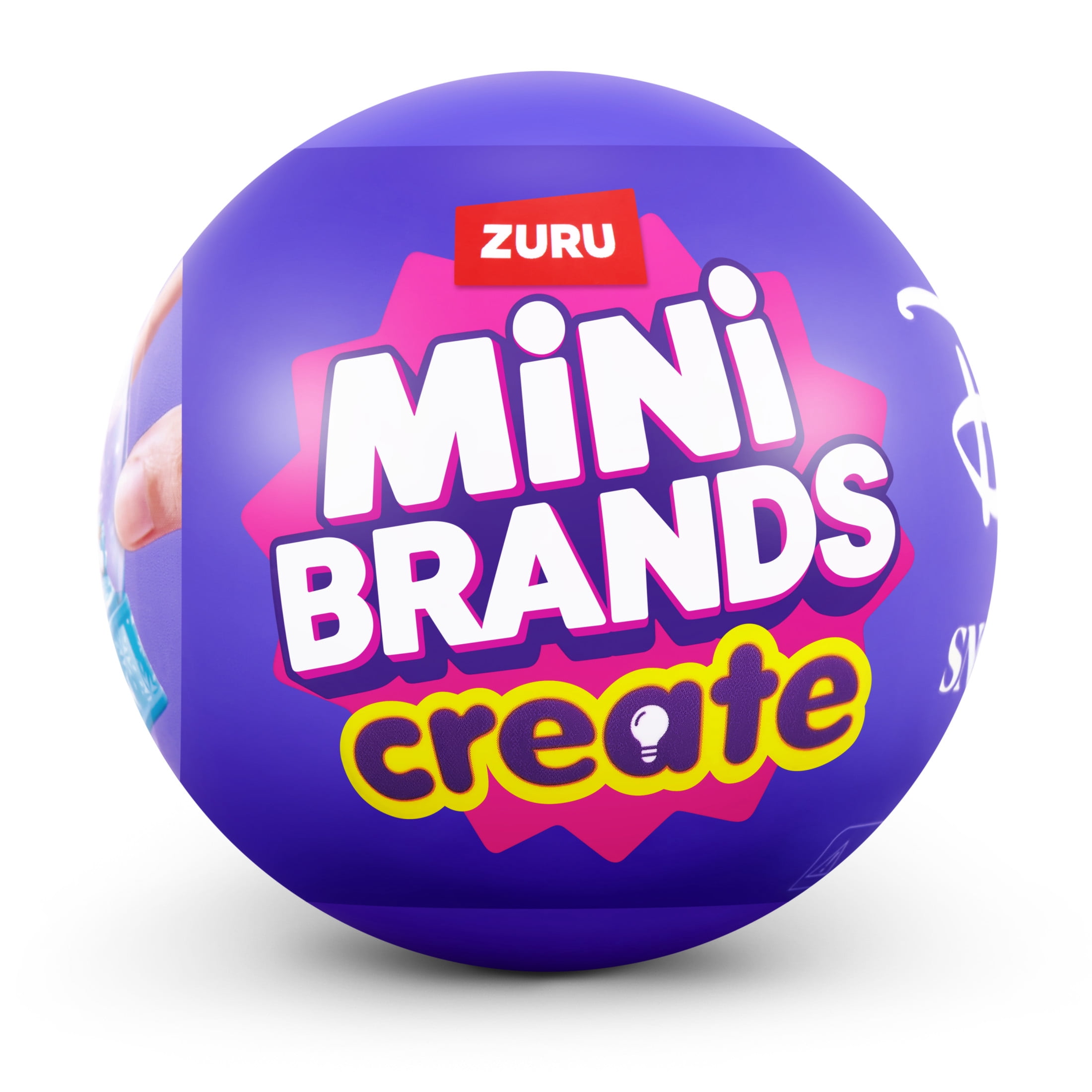 Mini Brands Mini Snow Globe Disney Capsule Series 1 by ZURU – Create Your Own Snow Globe Kit with Figures, Diorama, and Stickers, Featuring 9 characters to Collect, Perfect for Kids and Adults