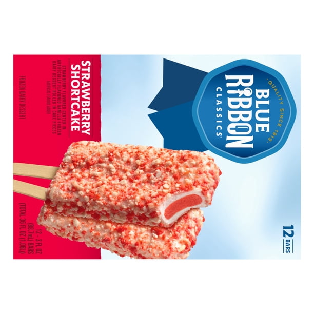 Blue Ribbon Strawberry Bar - Cones for food distributors - Walmart