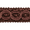 Chocolate, variant on Expo Int'l 20 yards of Collette Woven Braid Circle Trim