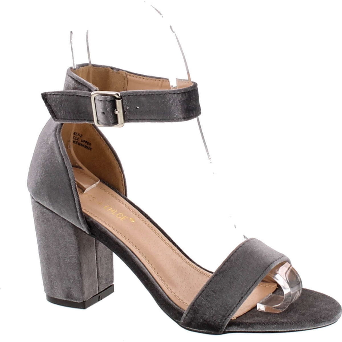 stacked platform sandals