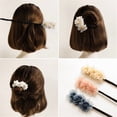 thumbnail image 4 of Elegant Lazy Hair Curler Bow Barrettes Fashionable Flowers Making Long Tools Sweet Headband Hairbands Hair Accessory, 4 of 20
