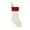 Red, variant on Diufon Christmas Stockings Knitted Thickened Large Color Block Decorations Gift Bag for Family Holiday Party