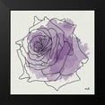 thumbnail image 2 of Hershey, Moira 12x12 Black Modern Framed Museum Art Print Titled - Watercolor Floral IV, 2 of 5