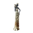 thumbnail image 1 of Estatua de mujer tribal africana decorativa, figura de mujer multifuncional. Estilo B, 1 of 9