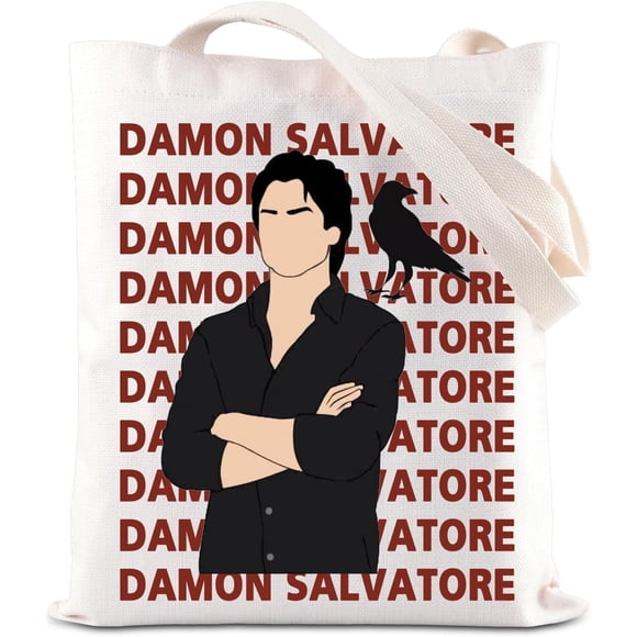 Sac Fourre-Tout pour Série Télévisée, Cadeau de Film Inspiré de Vampire, Cadeau Mystique d'Automne, Cadeau de Frère Salvatore, Sac pour Fans