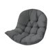 thumbnail image 1 of Cojín para silla de huevo, grueso, para patio, hamaca Gris oscuro, 1 of 9