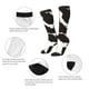thumbnail image 3 of Fotbe Cow Skin 2 Calcetas Divertidas Estampadas para Hombre y Mujer, Calcetas de Algodón hasta la Rodilla para Caminar, Correr, Enfermería y Embarazo, 3 of 6