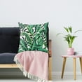 thumbnail image 4 of Housse de Coussin Carrée Décorative Moderne pour Sofa, Lit et Voiture 18 X 18 Pouces, 4 of 5