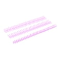 thumbnail image 1 of Seitruly Lomos de carpeta de plástico reutilizables, solución práctica y duradera para carpetas de hojas sueltas, 10 piezas Carpetas de archivos Púrpura+10 piezas, 1 of 6