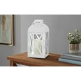 Mainstays White Medium Metal Candle Holder Lantern