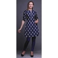 thumbnail image 3 of Bimba Printed Kurtis For Women Short Kurti For Girls Straight Tunic Tops, 3 of 6