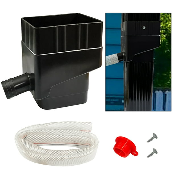 Asdomo Rain Barrel Diverter Kit Rainwater Collection System With 39inch Hose,For Garden