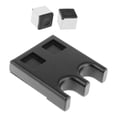 thumbnail image 3 of Almencla Porte-Queue de Piscine pour Table Griffe Accessoires de Queue de Piscine Antidérapant Porte-Balai de Queue 2 Queues, 3 of 8