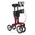 thumbnail image 6 of Comodità Tipo Stand Up Advance All Terrain Upright Rollator Walker with Seat and Pneumatic Tires,  Folding Rolling Walker for Adults and Seniors, 4 Wheel, with Cup Holder and Cane Holder, Graphite, 6 of 9