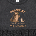 thumbnail image 4 of Inktastic Someday I'll Rock a Beard Like My Daddy-bearded Dragons Girls Baby Dress, 4 of 5