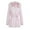 Pink, variant on Fashion Plus Size Jackets for Womens Winter Warm Solid Color Zipper Long Sleeve Hooded Pocket Sweater Coat Jacket