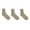 Khaki, variant on Jefferies Socks Organic Cotton Turn Cuff Sock (Pack of 3) (Women's)