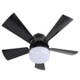 thumbnail image 1 of Ceiling Fan Light with Remote, 3 Speeds Dimmable Light Ceiling Fan for Bedroom, Kitchen, Living Room, 3 Color Temperatures, 1 of 7