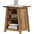 thumbnail image 7 of Tribesigns 3-Tier Wooden Nightstand with Storage, Farmhouse Bedside Table with Closed Back for Bedroom, Small Spaces, Easy to Assemble, 7 of 7
