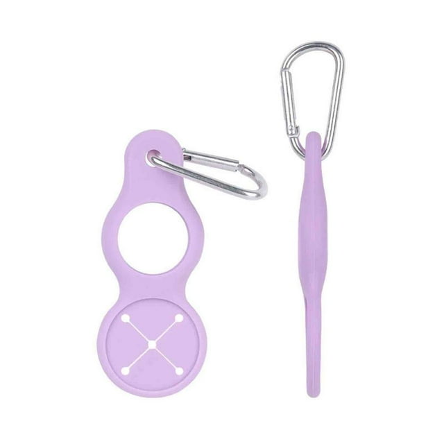 Feltree Porte-Bouteille en Silicone avec Mousqueton en Acier Inoxydable, Équipement de Sport Extérieur Polyvalent pour Randonnée Mains Libres, Attache Serviette et Équipement, Design Léger et Étanche
