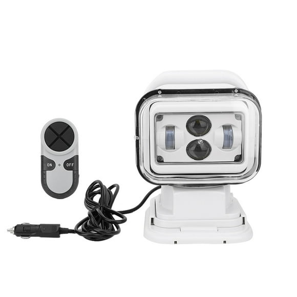 LED Light,Waterproof 60W LED Light Work Light Remote Control Searchlight State-of-the-Art Design