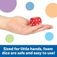 thumbnail image 3 of Learning Resources 6-Sided Foam Early Math Skills Dice,Blue/ Red, 2 Count, 3 of 6