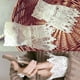 thumbnail image 2 of Puños en Capas Huecas para Mujer Mangas Falsas Puños de Muñeca Decoración de Vestuario Macarena Muñequera de encaje para mujer, 2 of 7