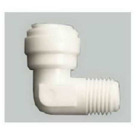 - Watts® PL-3028 Quick Connect Elbow for Poly or Soft Copper Tubing, 3/8