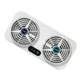 2.4V 5W Car Ventilation Fan USB Interface Portable 3 Speeds Strong