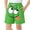 Green 1, variant on Fancifize Kids Swim Trunks Drawstring High Waisted Quick Dry Shorts Summer Cute Printed Shorts Comfy Beach Outfits with Pockets for Girls Boys