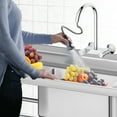 thumbnail image 7 of M optimized Stainless Steel Sink, Commercial Kitchen Prep & Utility Sink Free Standing Single Bowl for Restaurant Laundry Garage Bar Workshop, 7 of 7