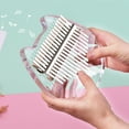 thumbnail image 1 of Amdohai Muslady 17-Key Kalimba Thumb Piano Transparent Acrylic Material with, 1 of 7