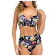 thumbnail image 1 of Ensemble Bikini Rembourré Rehausseur pour Femmes, Maillot de Bain, Tenue de Plage, 1 of 6