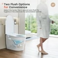thumbnail image 5 of HOROW Modern Smart Toilet with Pump-assisted Flush,Warm Elongated Seat, Blackout Flush, Night Light, 5 of 13